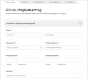 Online-Mitgliedsantrag