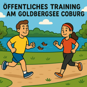 Öffentliches Training am Goldbergsee
